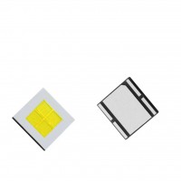 7070白光平面陶瓷灯珠20w大功率led车灯光源四维明光电