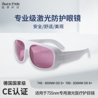 镭屏科技 紫翠宝石755nm   808nm高端激光医疗专用护目镜